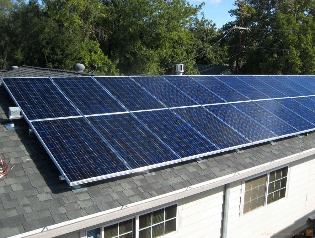 6 KW夏普坡组合式屋顶太阳能系统 - 内华达