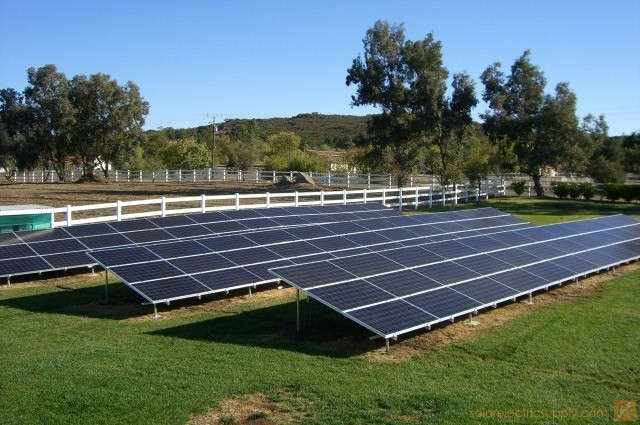 20 KW牧场地面安装光伏系统 - 蒂梅丘拉，CA