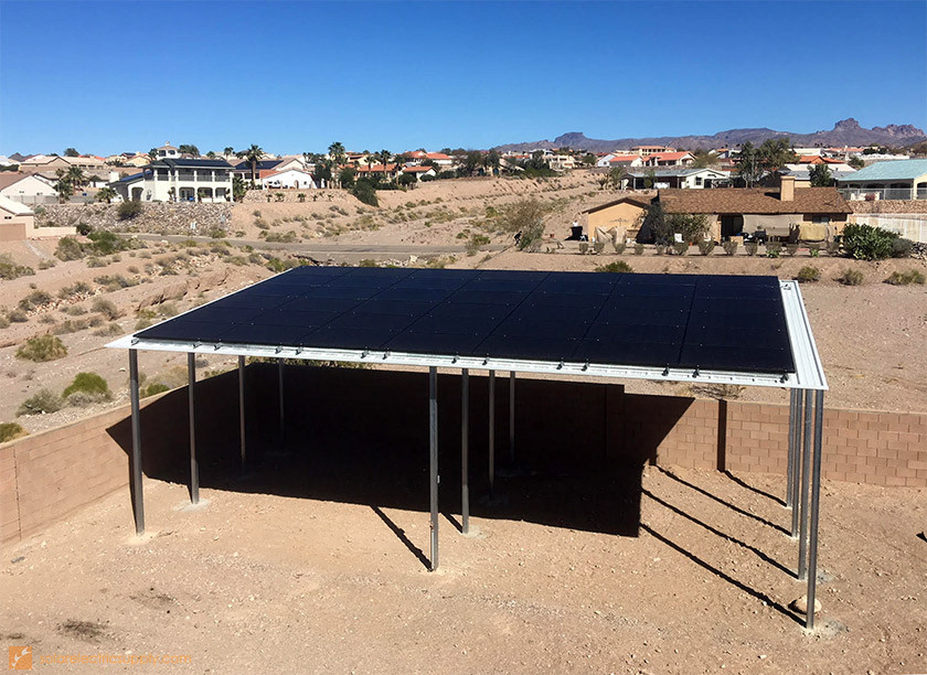 13.86 kW Solaria / Solaredge Solar Carport系统