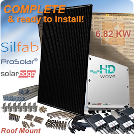 6.82 KW Silfab SLA-M 310 Solar System Kit