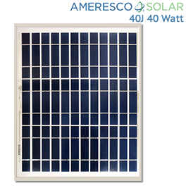 Ameresco 40J 40W Class 1 Division 2太阳能电池板
