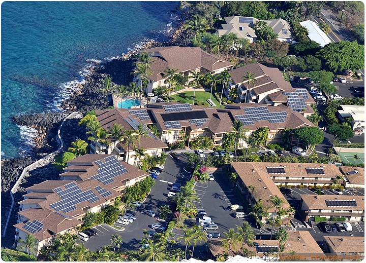 位于夏威夷科纳Kailua的AOA海村的商业太阳系
