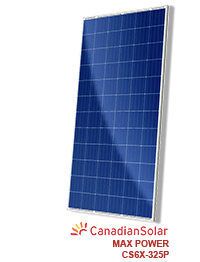 加拿大太阳能CS6X-325P光伏面板-批发价格低