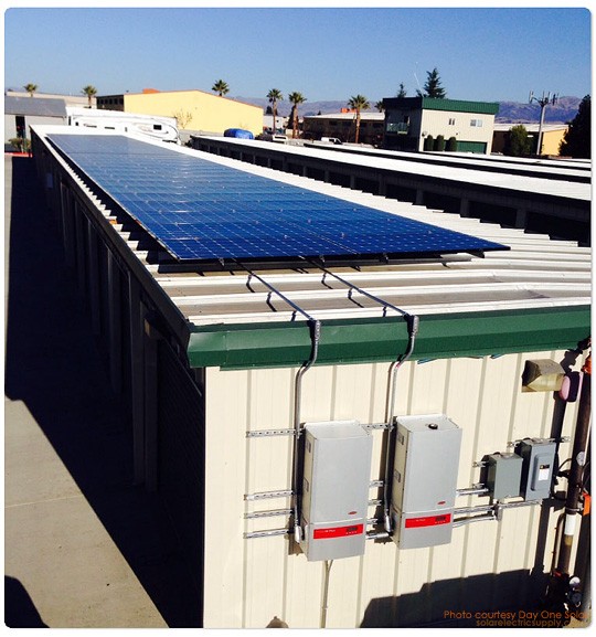 平板金属屋顶太阳能系统-储存建筑
