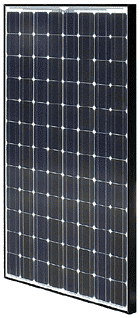 三洋Panasonic 186瓦太阳能电池板HIT-186BA19