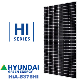现代HIA-375W S375HI太阳能电池板 - 批发价格