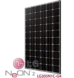 LG LG305N1C-G4 Solar Panel - NeON 2 - Wholesale Price