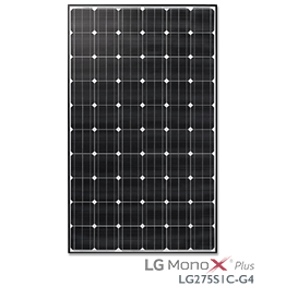 LG Solar Mono-X Plus LG275S1C-G4太阳能电池板