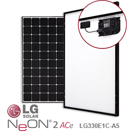LG氖气2 ACe LG330E1C-A5 330W交流太阳能电池板-低价格