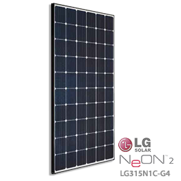 LG霓虹灯2 LG315N1C-G4太阳能电池板 -  315瓦