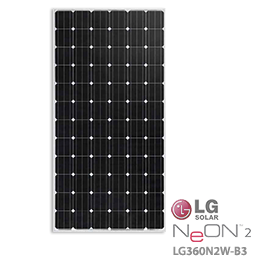 LG霓虹2 LG360N2W-B3太阳能电池板 -  72个细胞 - 批发价格