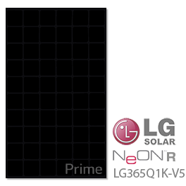 LG Neon R Prime LG365Q1K-V5 365W太阳能电池板 - 低价
