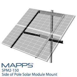 MAPPS SPM2-150 2太阳能板杆架侧
