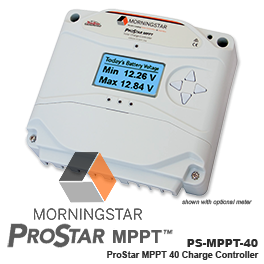Morningstar ProStar PS-MPPT-40 Solar Charge Controller