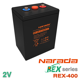 Narada Rex-400 2V 400AH AGM VRLA电池 - 低价格
