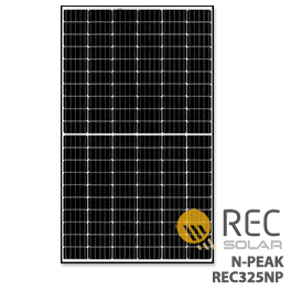 rec n-peakREC325NP.325 Watt Solar Panel - Low Wholesale Price
