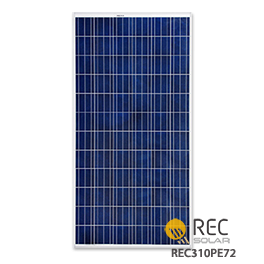 Rec Solar REC310PE72太阳能电池板 -  72个细胞 - 低批发价格