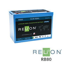 RECOR RB80 80AH 12V锂电池 - 低批发价格