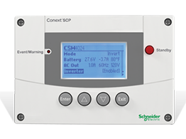 Schneider电气Conext XW +系统控制面板（SCP）