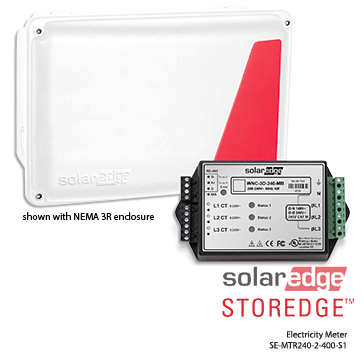 SolarEdge RS485电表用于仓库系统