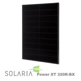 Solaria Powerxt-320R-BX黑色太阳能电池板 - 批发价格