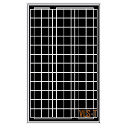 Wholesale VLS-90-T 90 Watt Off-Grid Solar Panel for 12 Volt DC