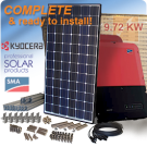 9.72 KW京瓷KU270-6MCA太阳能电池板系统 - 批发价格