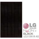 LG LG315N1K-A5 315瓦霓虹2黑色太阳能电池板- Low Price