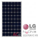 LG NEON R ACE LG370A1C-V5 370W AC太阳能电池板- Low Price