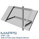 MAPPS SPM1-190太阳能电池板侧的杆安装