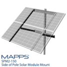 MAPPS SPM2-150侧杆安装为2个太阳能电池板