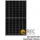 REC 300W REC300TP2M TwinPeak 2单PERC太阳能电池板 - 低价格
