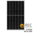 REC315NP 315瓦REC的N-峰值太阳能电池板 - 最低的批发价