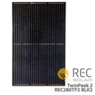 REC双峰REC280TP2-BLK2太阳能电池板批发价格