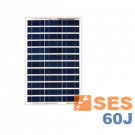 SES-60J 60W 12V类1分部2太阳能电池板