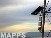 离网塔安装太阳能电池系统
