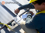 Enphase公司的微型逆变太阳能安装