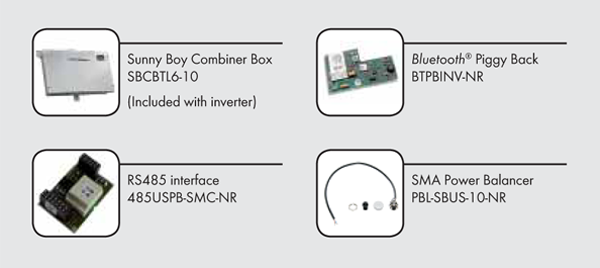 SMA Sunny Boy  SB9000TL-US Accessories