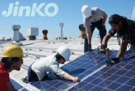 Jinko太阳能承包商安装