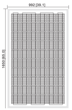 Perlight Solar PLM-250M-60太阳能组件尺寸