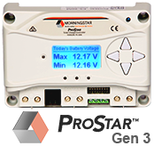 Prostar 15M.Gen 3 charge controller with no cover