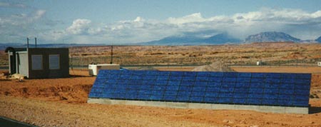 机场太阳能电池组件系统
