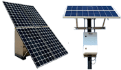 垫和极安装外壳太阳能系统