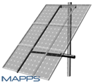 SPM3-190安装3个太阳能板