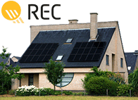 recroof-mount residential solar panel system