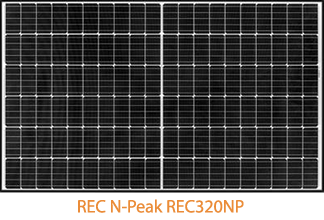 REC N峰太阳能电池板