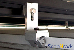 SnapNrack系列500立缝金属钳顶安装系统