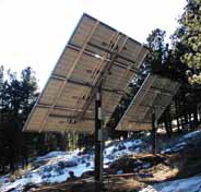 极安装太阳能电池板的顶